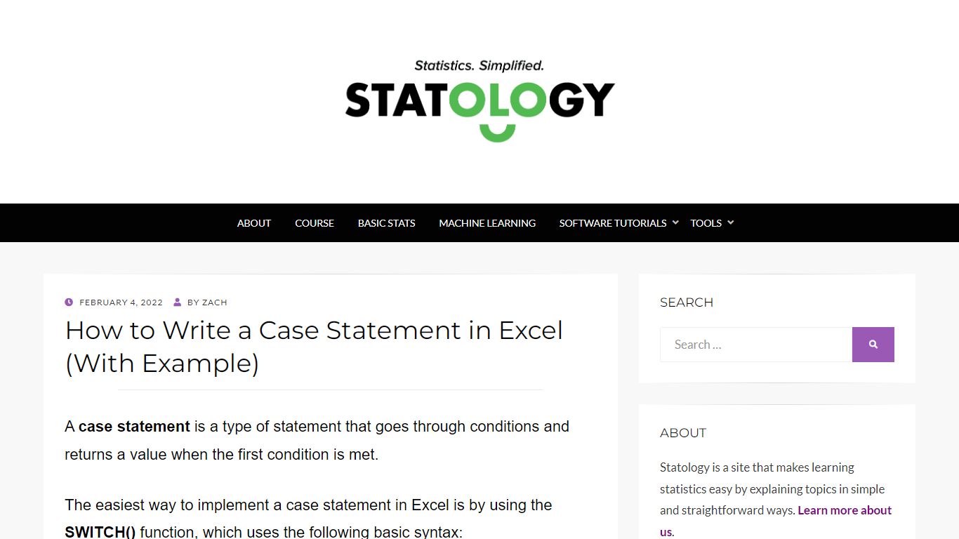 How to Write a Case Statement in Excel (With Example)